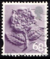 GREAT BRITAIN 2003 QEII 68p Deep Reddish Lilac & Silver SGEN16 FU - Inglaterra