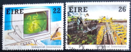 IRLANDE                     N° 580/581                      OBLITERE - Used Stamps