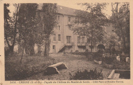 Crosne (91 - Essonne) Façade Du Château Du Moulin De Senlis - Crosnes (Crosne)