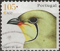 PORTUGAL 2001 Birds - 105e. - Collared Pratincole FU (self Adhesive) - Oblitérés