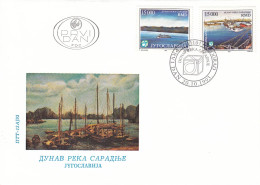 FDC YUGOSLAVIA 2628-2629,ships - FDC