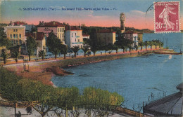 St Raphaël * Le Boulevard Félix Martin Et Les Villas * Château D'eau - Saint-Raphaël