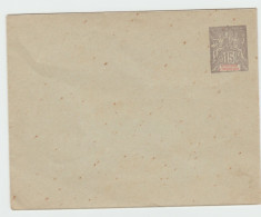 Entier Enveloppe (123 X 96 ) 15 Cts Gris Sur Vert . Quelques Tout Petits Points De Rouille . Neuve . - Postal Stationery