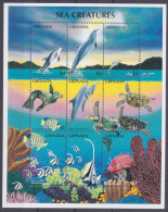 1996 Grenada 3323-3331KL Marine Fauna - Dolphins 12,00 € - Dauphins