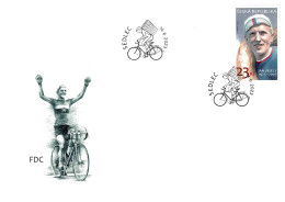 FDC 1221 Czech Republic Jan Vesely 2023 CYCLING - FDC