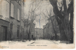 CPA13- PELISSANNE- Avenue De Lambesc - Pelissanne