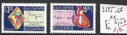 BULGARIE 3555-56 ** Côte 5.50 € - Ungebraucht