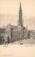 BELGIQUE -  Bruxelles - Hôtel De Ville - Carte Postale Ancienne - Bauwerke, Gebäude