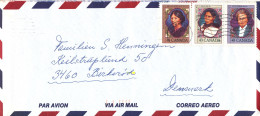 Canada Air Mail Cover Sent To Denmark 22-7-1994 ?? Topic Stamps - Luchtpost