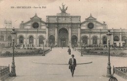 BELGIQUE - Bruxelles - Gare Du Midi - Animé - Carte Postale Ancienne - Trasporto Pubblico Stradale