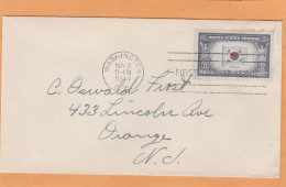 United States 1944 Korea FDC Mailed - 1941-1950