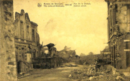 Belgique - Flandre Occidentale - Diksmuide - Dixmude - Ruines De Dixmude - 1914-1918 - Rue De La Station - Diksmuide