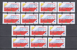 Netherlands 1989-1993 Automatenmarken Canceled - Machine Labels [ATM]