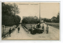 78 VERNOUILLET Enfants Carrefour Route De Médan  Edit Leroy  écrite Du Bourg En 1913   Voir Dos  D08 2020 - Vernouillet