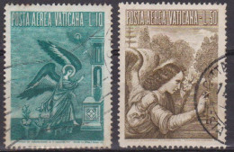 Archange Gabriel - VATICAN - Poste Aérienne - N°  25-29 - 1956 - Airmail