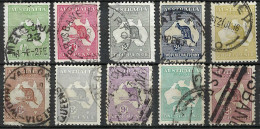 AUSTRALIE Ca. 1912-36: Lot D' Obl. - Used Stamps