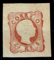 Portugal, 1856/8, # 13d, Tipo VII, Com Certificado, MH - Nuovi