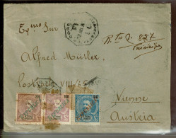 S. Tomé, 1921, # 236, 239, 241, Ilha Do Princípe-Vienne Austria - St. Thomas & Prince