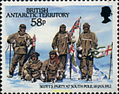 719021 MNH ANTARTIDA BRITANICA 1987 75 ANIVERSARIO DE LA EXPEDICION DE R.F. SCOTT A LA ANTARTIDA - Nuevos