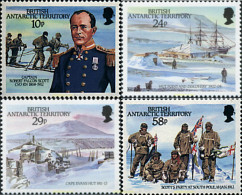 28965 MNH ANTARTIDA BRITANICA 1987 75 ANIVERSARIO DE LA EXPEDICION DE R.F. SCOTT A LA ANTARTIDA - Ongebruikt