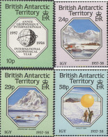 163422 MNH ANTARTIDA BRITANICA 1987 30 ANIVERSARIO DEL AÑO GEOFISICO INTERNACIONAL - Unused Stamps