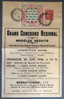 France, Divers Meeting Des Modèles Réduits 1946 - (W1392) - 1927-1959 Cartas & Documentos
