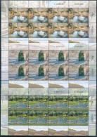 ISRAEL 2023 SPRINGS IN ISRAEL DECORATED SHEETS OF 8 STAMPS  MNH - Nuevos