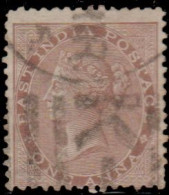 Inde Anglaise 1865. ~ YT 21 - 1 A. Victoria  Cie Indes - 1858-79 Kronenkolonie