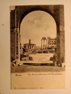 LAZIO ROMA CITTÀ FORO ROMANO PANORAMA DAL CAMPIDOGLIO Formato Piccolo Non Viaggiata Primi Del 900 Tracce D'uso Condizion - Panoramic Views