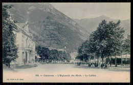 FRANCE - CAUTERETS - L'Esplanade Des Oeufs. - Le Casino ( Ed.Imp. Royer Et Cie.Nº 104)  Carte Postale - Casino'