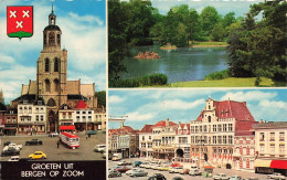 PAYS-BAS - Bergen Op Zoom - Sint-Gertrudiskerk - Hôtel De Ville - Carte Postale Récente - Bergen Op Zoom
