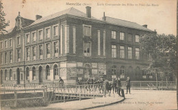 D1036 MERVILLE Ecole Communale Des Filles - Merville