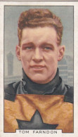 31 Tom Farndon, Speedway  - Sporting Personalities 1936 - Gallaher Cigarette Card - Original - Sport - - Gallaher
