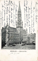 BELGIQUE - Bruxelles - Hôtel De Ville - Carte Postale Ancienne - Monuments, édifices