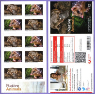 Australia 2022.  Native Animals. Fauna. Booklet - Nuevos