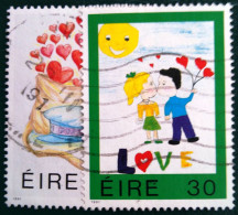 IRLANDE                       N° 747/748                    OBLITERE - Used Stamps