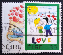 IRLANDE                       N° 747/748                    OBLITERE - Used Stamps