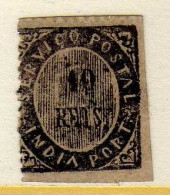 Inde Portugaise - 1878 - 10 R. Neuf* - MH - Portuguese India