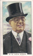 10 The Aga Khan - Sporting Personalities 1936 - Gallaher Cigarette Card - - Gallaher