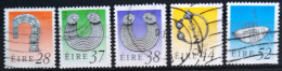 IRLANDE                       N° 752/756                    OBLITERE - Used Stamps