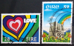 IRLANDE                       N° 783/784                    OBLITERE - Used Stamps