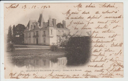 LE LOUROUX BECONNAIS - MAINE ET LOIRE - CHATEAU DE LA MORNAIS - Le Louroux Beconnais