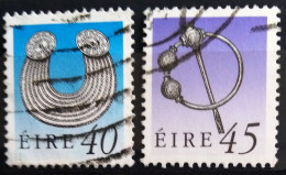 IRLANDE                       N° 799/800                    OBLITERE - Used Stamps