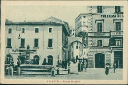 VELLETRI - PIAZZA MAZZINI - EDIZIONE BIANCHI - SPEDITA 1922 (19434) - Velletri