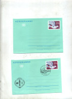 Aerogramme 9 Neuf Fdc - Cartas & Documentos