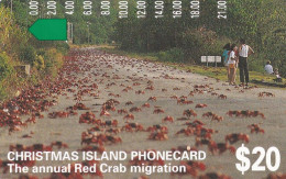 CHRISTMAS ISLAND - The Annual Red Crab Migration, Tirage 22500, Mint - Christmas Island