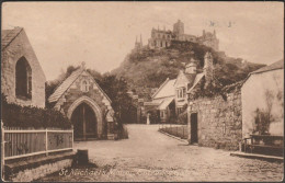 Entrance Gateway, St Michael's Mount, Cornwall, 1926 - Frith's Postcard - St Michael's Mount