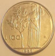 1980 - Italia 100 Lire   ------- - 100 Liras