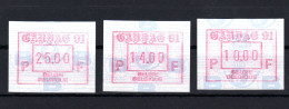 Atm  Frama Vending Vignettes Belgien Sonderausgabe Gandae 1991 Michelnr 26 Satz 10, 14,25 Postfrisch Mint Mnh - Ungebraucht