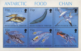 32328 MNH ANTARTIDA BRITANICA 1994 CADENA ALIMENTARIA EN LA ANTARTIDA - Unused Stamps